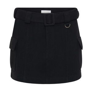 NWT Meshki Ferne Cargo Mini Skirt -Black